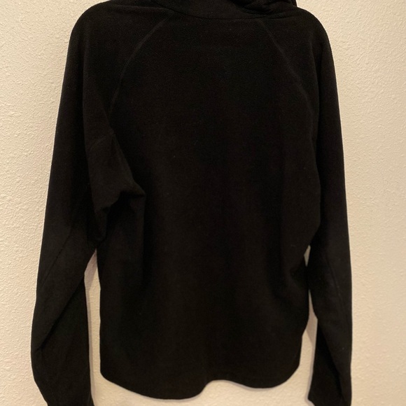 Men's Fleece Half Zip Up Sweatshirt Charcoal black Columbia Size large RN69724 - Picture 6 of 6